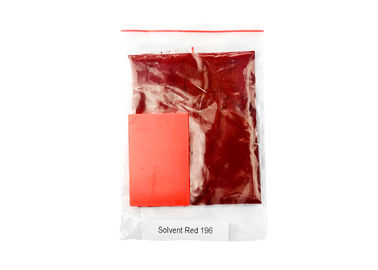 SR 196 힘 95% - 105%년을 색을 칠하는 용해력이 있는 빨강 196 조밀도 1.25g/cm ³